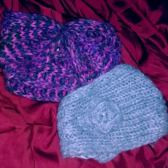 Bundle knit hats and headwraps - Picture 2 of 6